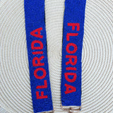 Florida Gators Beaded Bag Strap - The Pink Pineapple 850