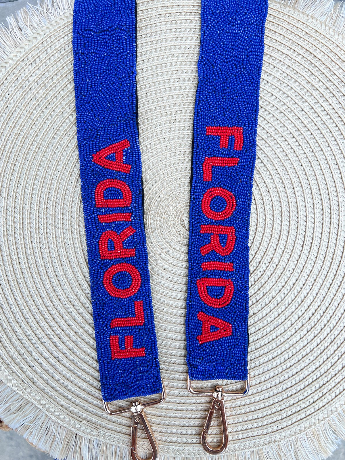 Florida Gators Beaded Bag Strap - The Pink Pineapple 850