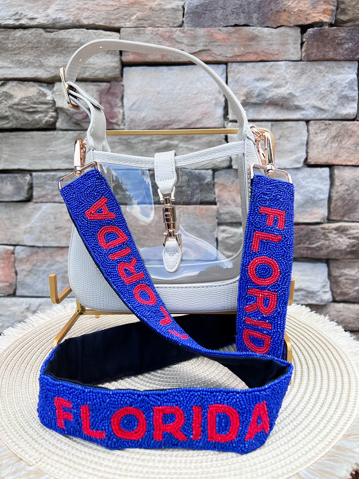 Florida Gators Beaded Bag Strap - The Pink Pineapple 850