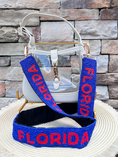 Florida Gators Beaded Bag Strap - The Pink Pineapple 850