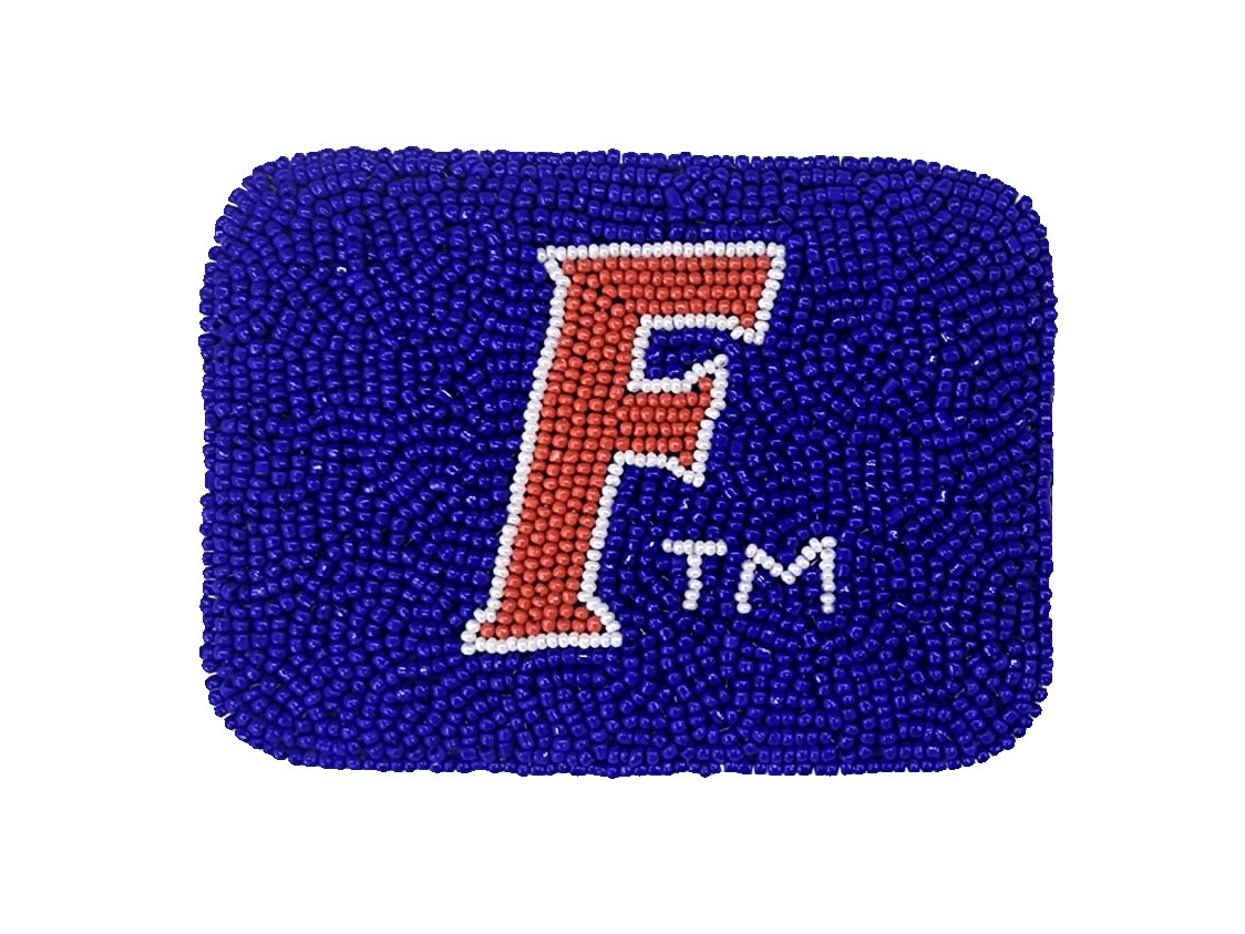 Florida Gators Beaded Card Holder - The Pink Pineapple 850