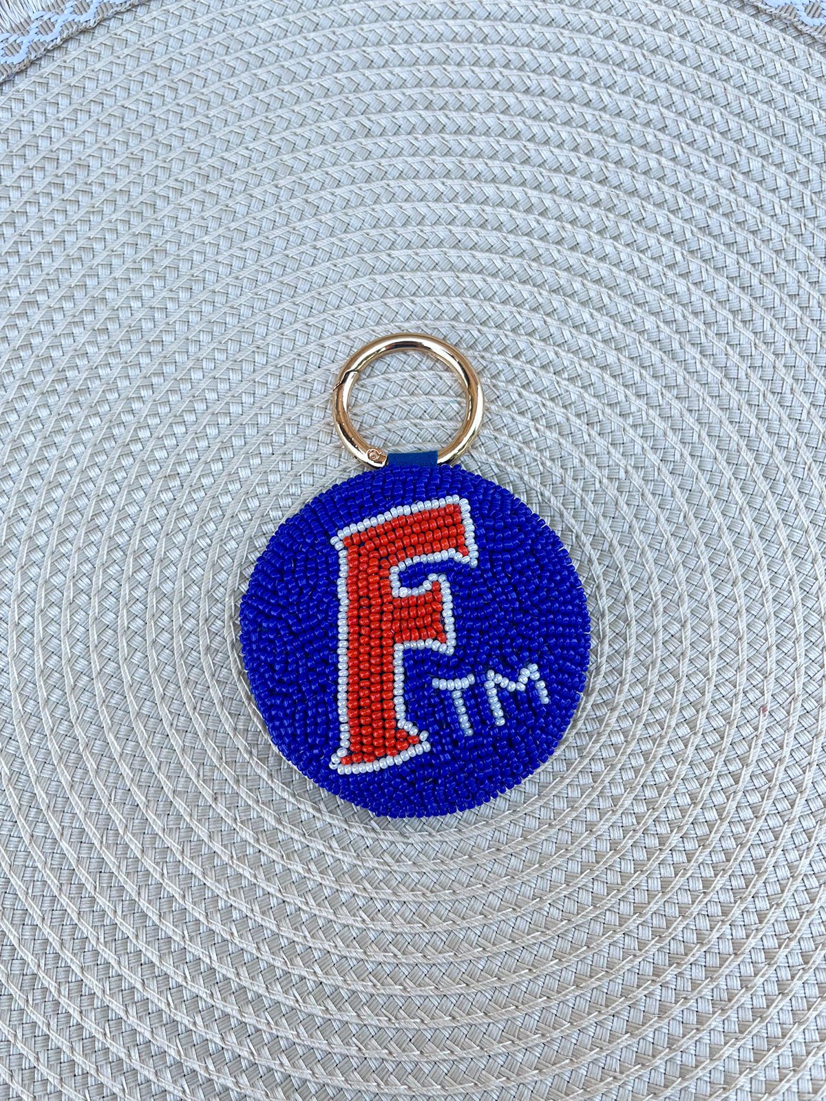 Florida Gators Beaded Keychain - The Pink Pineapple 850