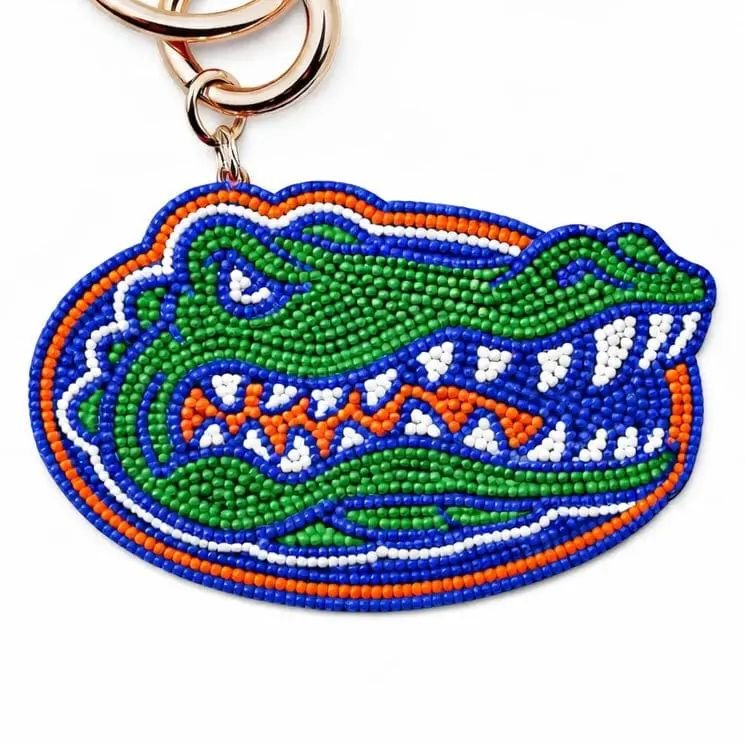 Florida Gators Beaded Purse Charm - The Pink Pineapple 850