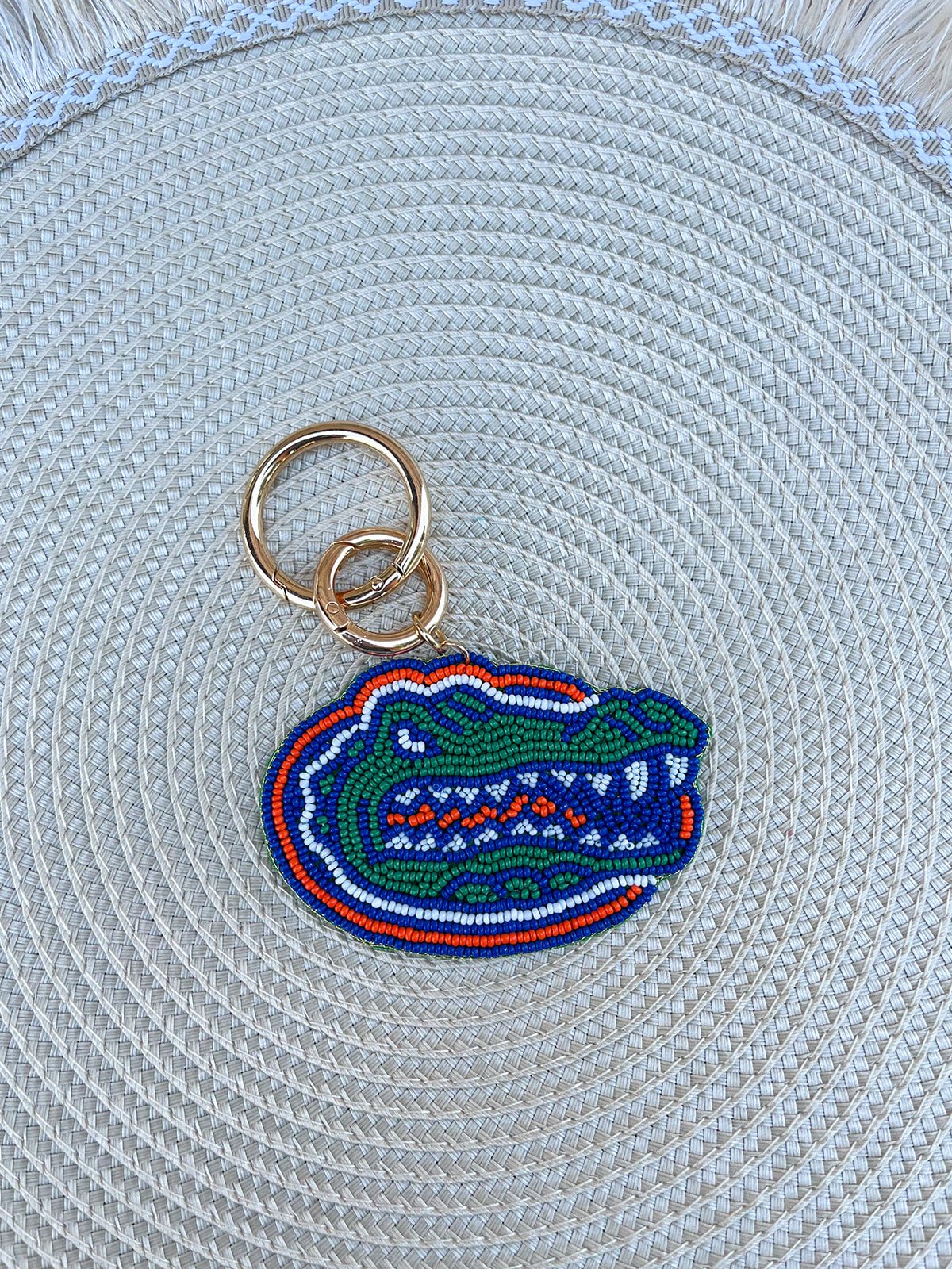 Florida Gators Beaded Purse Charm - The Pink Pineapple 850