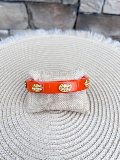 Florida Gators Resin Logo Bangle - The Pink Pineapple 850