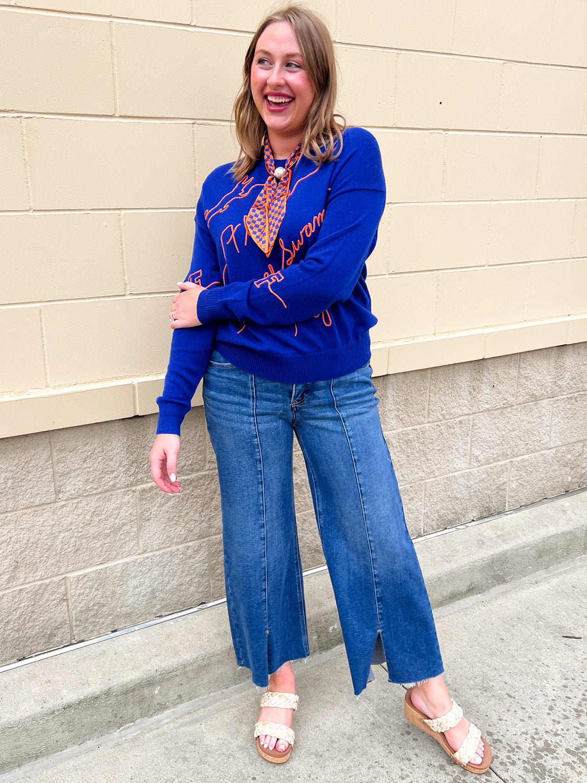 Florida Gators® Script Sweater - The Pink Pineapple 850