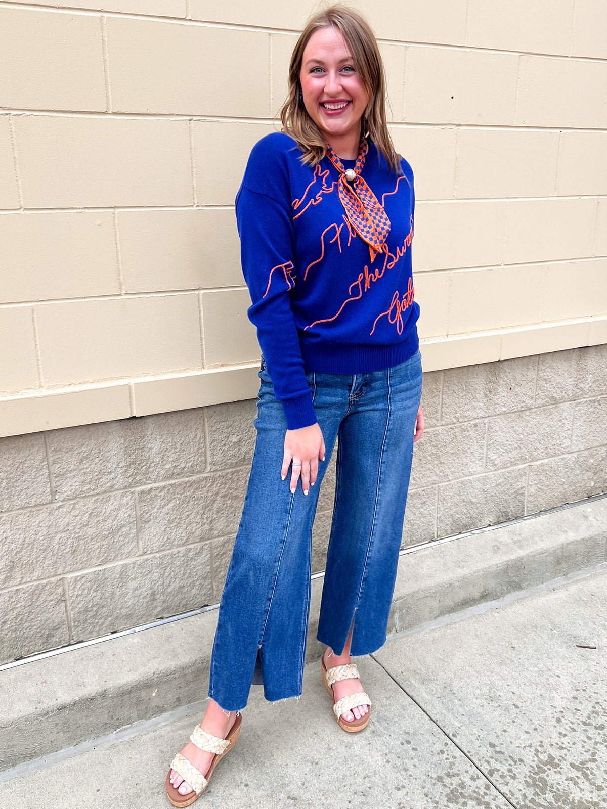Florida Gators® Script Sweater - The Pink Pineapple 850