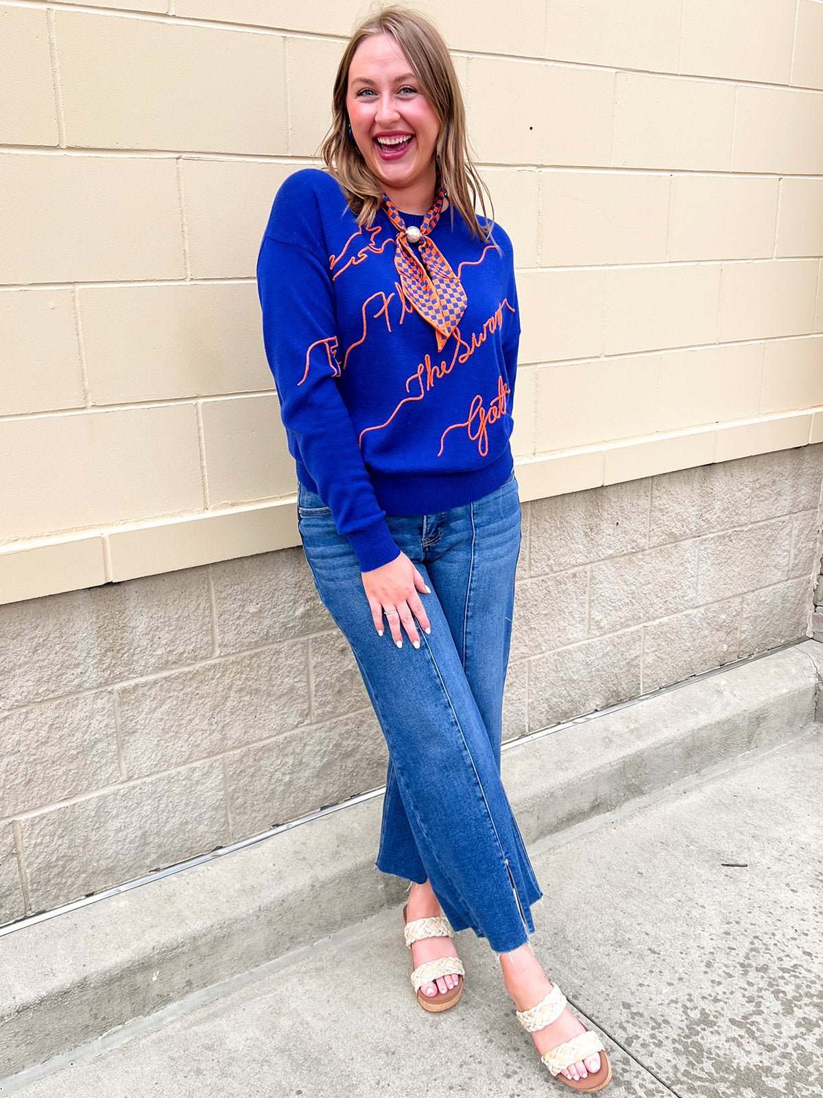 Florida Gators® Script Sweater - The Pink Pineapple 850