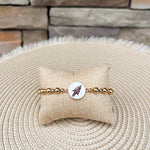 Florida State Seminoles Ball Bead Bracelet Set of 2 - The Pink Pineapple 850