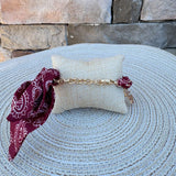 Florida State Seminoles Bandana Charm Bracelet - The Pink Pineapple 850