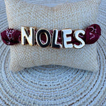 Florida State Seminoles Bandana Slider Bracelet - The Pink Pineapple 850
