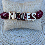 Florida State Seminoles Bandana Slider Bracelet - The Pink Pineapple 850