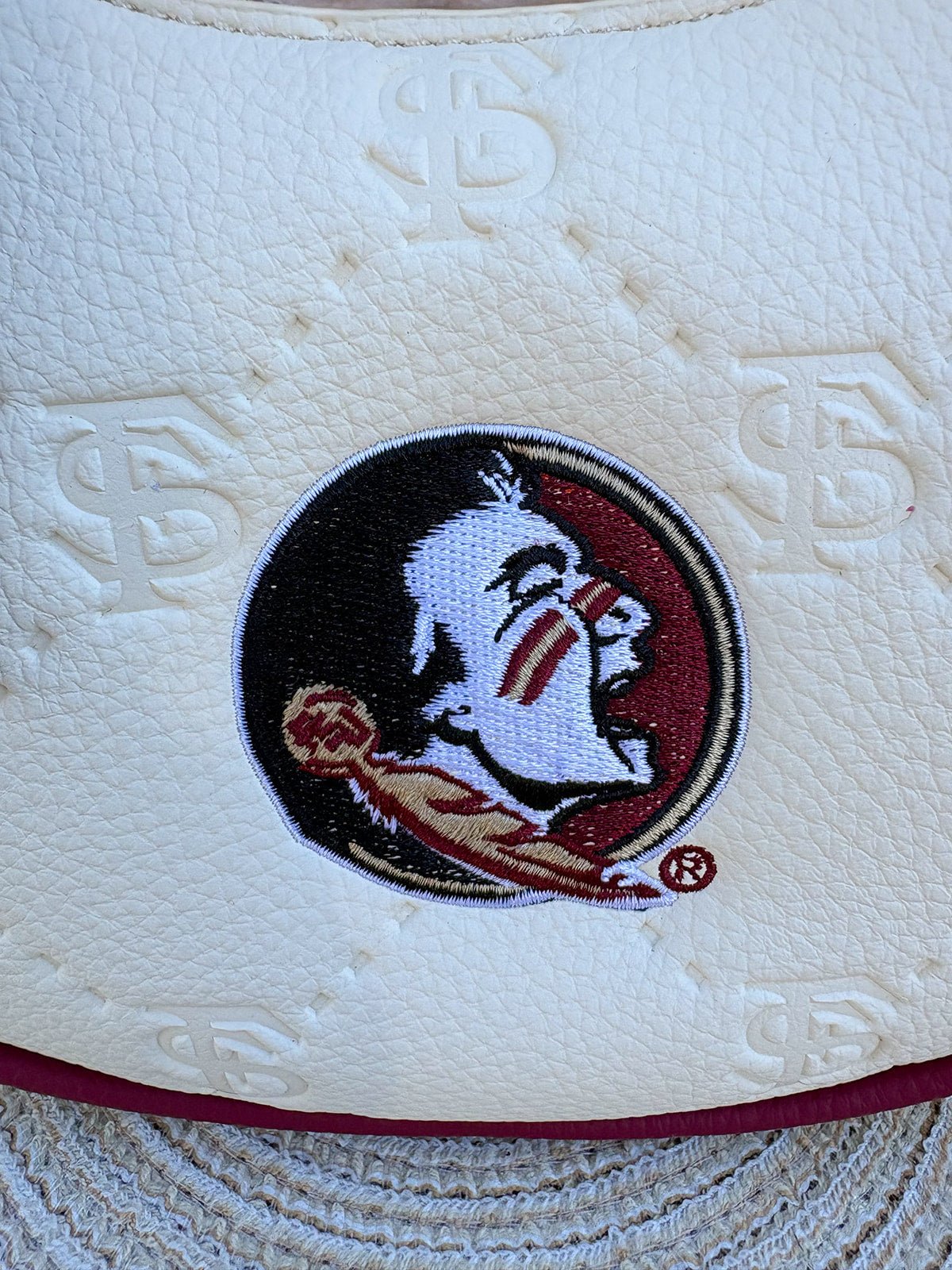 Florida State Seminoles Hobo Bag in Beige - The Pink Pineapple 850
