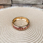Florida State Seminoles Polished Metal Hinge Bangle - The Pink Pineapple 850