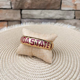 Florida State Seminoles Polished Metal Hinge Bangle - The Pink Pineapple 850