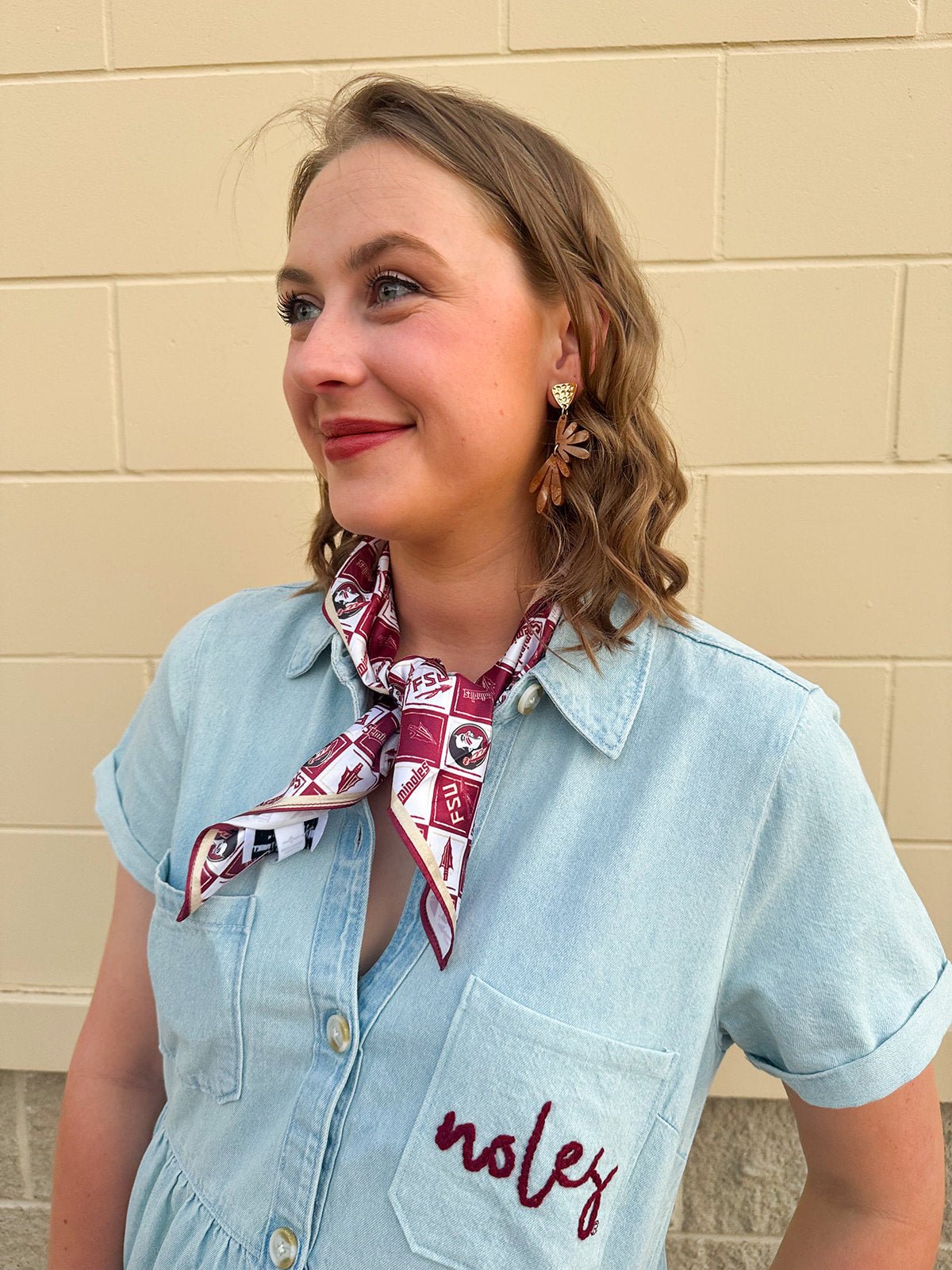 Florida State Spirit Scarf - The Pink Pineapple 850