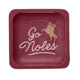 Florida State Spirit Wood Trinket Tray - The Pink Pineapple 850