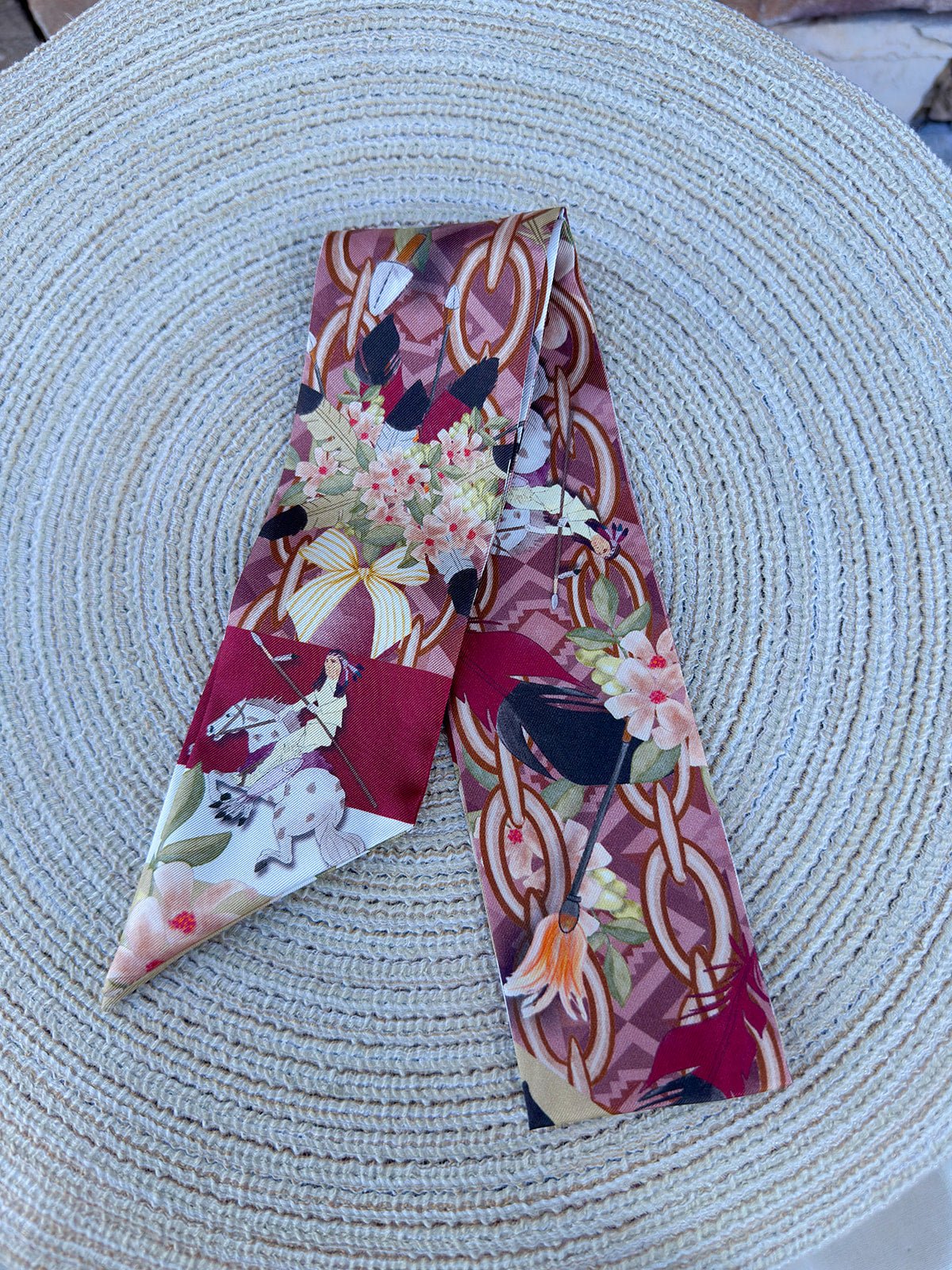 Florida State University Gameday Heirloom Scarflette™ - The Pink Pineapple 850