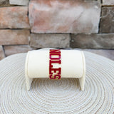 Florida State Varsity Cuff Bracelet - The Pink Pineapple 850