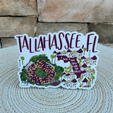 Forever Tallahassee Magnet - The Pink Pineapple 850