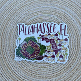 Forever Tallahassee Magnet - The Pink Pineapple 850