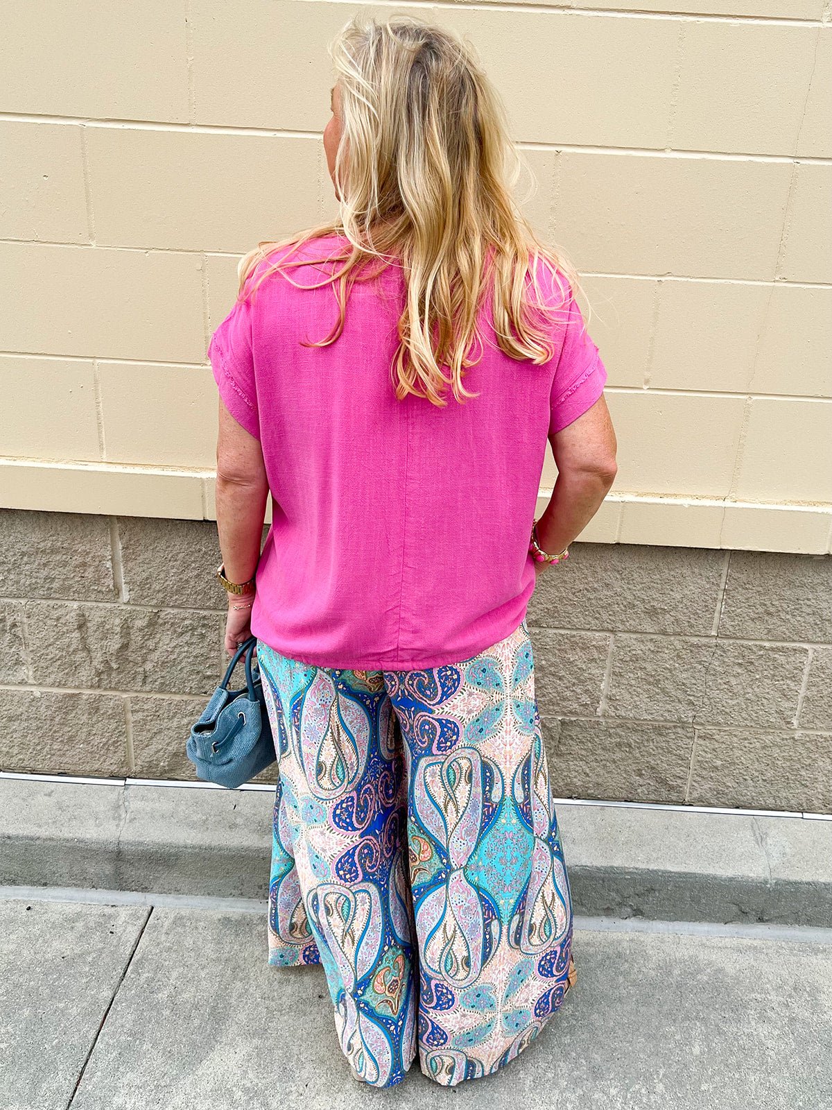 Free Spirit Paisley Pants - The Pink Pineapple 850
