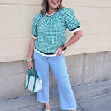 Fresh Perspective Textured Top - The Pink Pineapple 850