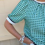 Fresh Perspective Textured Top - The Pink Pineapple 850