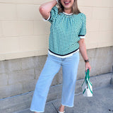 Fresh Perspective Textured Top - The Pink Pineapple 850