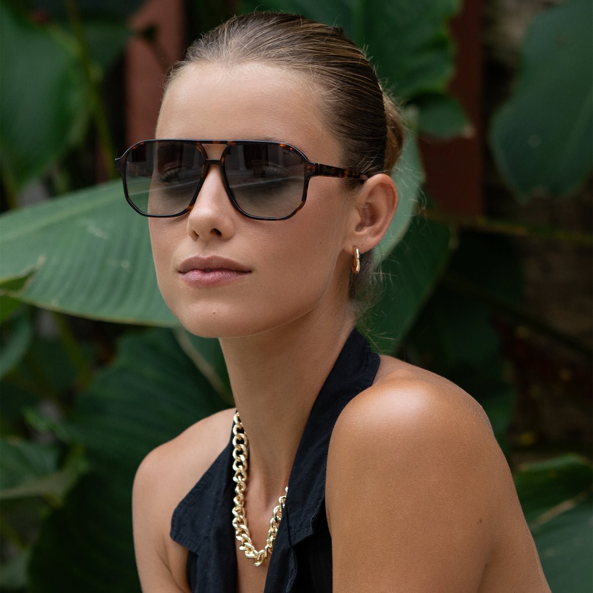 [Freyrs] Billie in Tortoise and Green - The Pink Pineapple 850