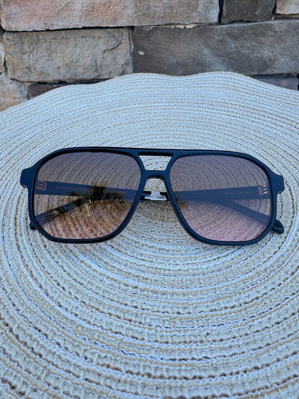 [Freyrs] Billie Sunglasses - Black/Brown - The Pink Pineapple 850