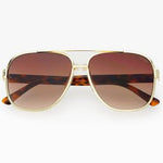 [Freyrs] Carter Sunglasses - Brown - The Pink Pineapple 850