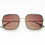 [Freyrs] Cosmo Acetate Square Sunglasses in Emerald Green - The Pink Pineapple 850