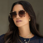 [Freyrs] Cosmo Sunglasses in Milky Tortoise - The Pink Pineapple 850