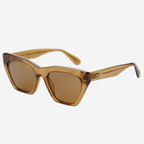 [Freyrs] Gia Acetate Cat Eye Sunglasses in Brown - The Pink Pineapple 850
