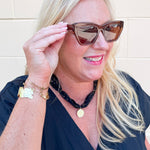 [Freyrs] Gia Acetate Cat Eye Sunglasses in Brown - The Pink Pineapple 850