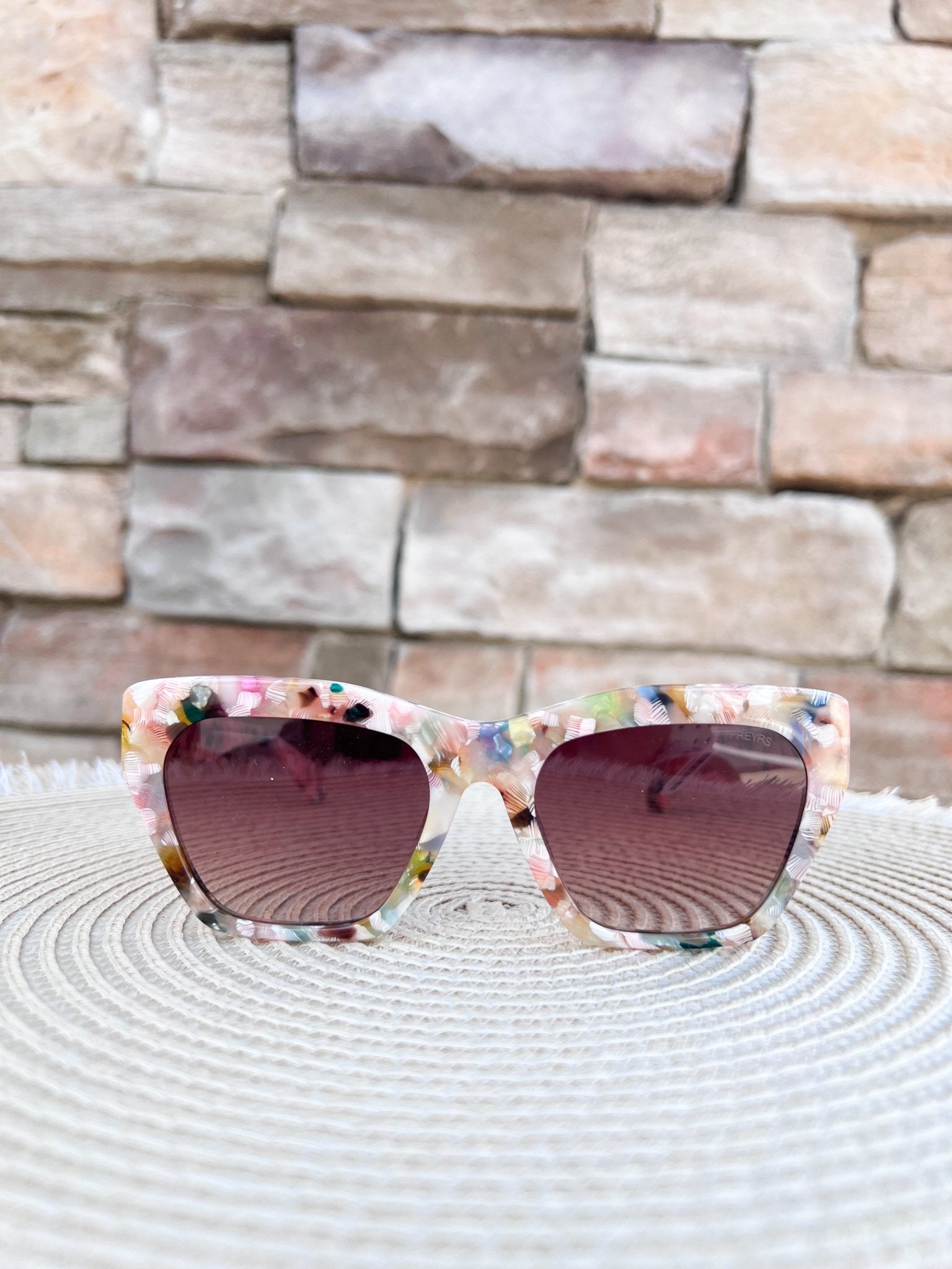 [Freyrs] Gia Acetate Cat Eye Sunglasses Pink Pearl - The Pink Pineapple 850