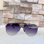 [Freyrs] Logan Aviator Sunglasses in Light Gold/Gray - The Pink Pineapple 850