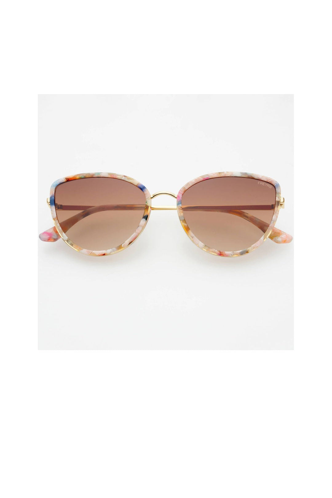 [Freyrs] Luna Acetate Womens Cat Eye Sunglasses - The Pink Pineapple 850