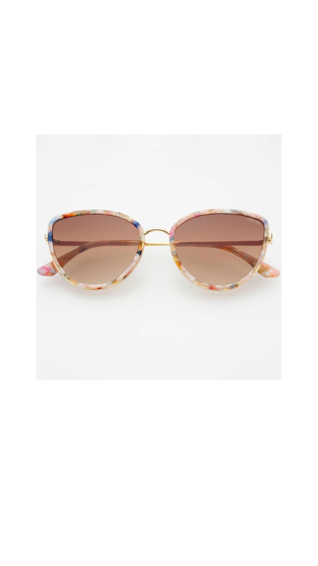 [Freyrs] Luna Acetate Womens Cat Eye Sunglasses - The Pink Pineapple 850