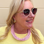 [Freyrs] Luna Acetate Womens Cat Eye Sunglasses - The Pink Pineapple 850