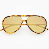 [Freyrs] Shay Aviator Sunglasses in Tortoise with Gold Mirror Lenses - The Pink Pineapple 850