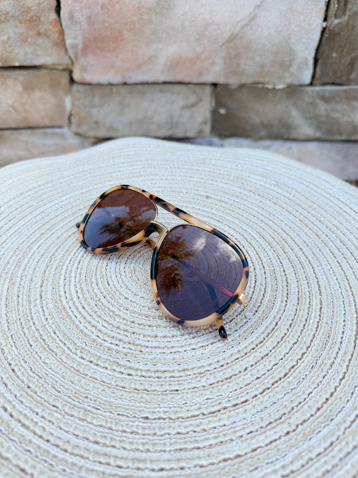 [Freyrs] Shay Sunglasses in Milky Tortoise and Brown - The Pink Pineapple 850
