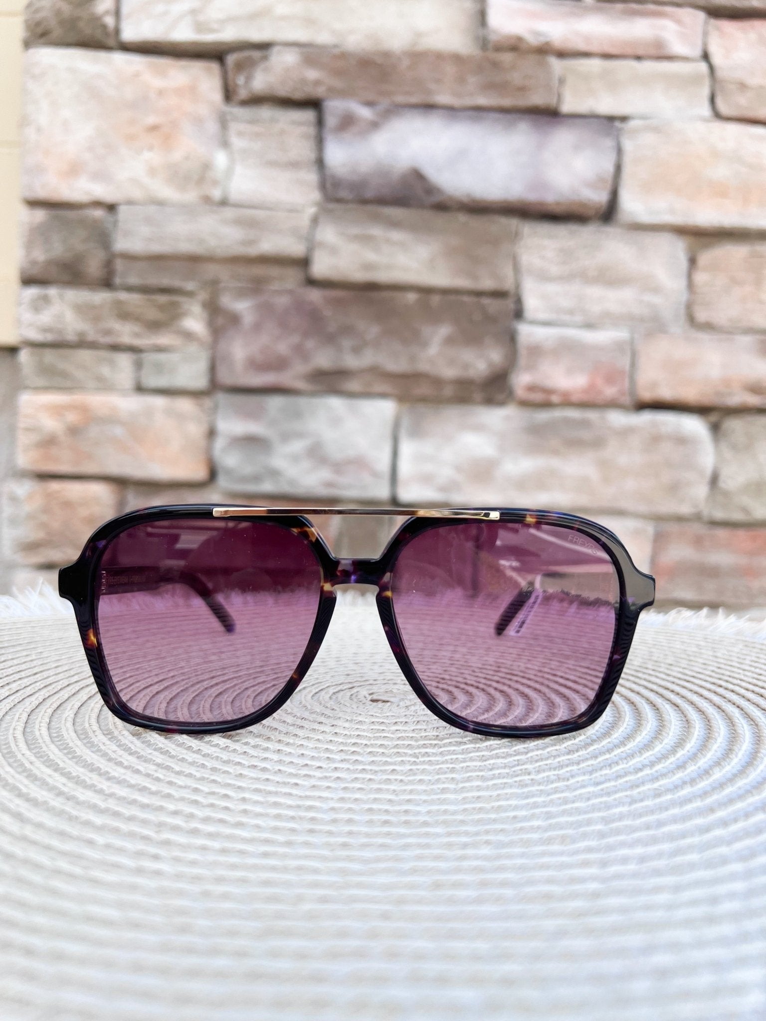 [FREYRS] Spencer Aviator Lavender Sunglasses - The Pink Pineapple 850