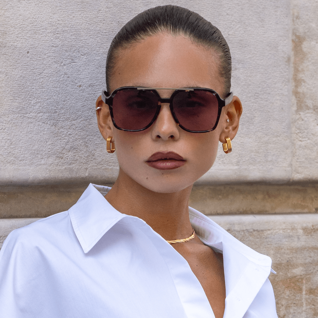 [FREYRS] Spencer Aviator Lavender Sunglasses - The Pink Pineapple 850