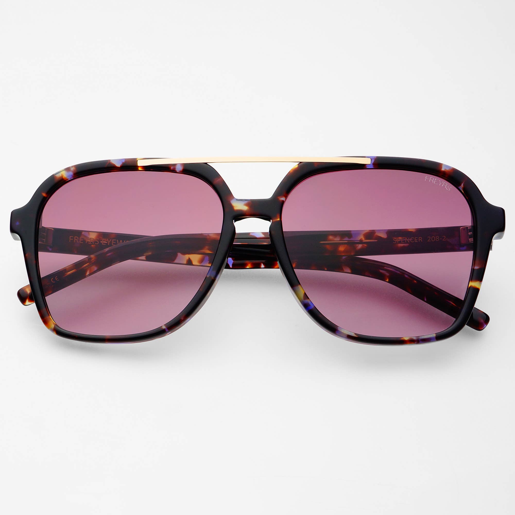 [FREYRS] Spencer Aviator Lavender Sunglasses - The Pink Pineapple 850