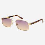 [Freyrs] Vesper Aviator Sunglasses in Gold/Sunset - The Pink Pineapple 850
