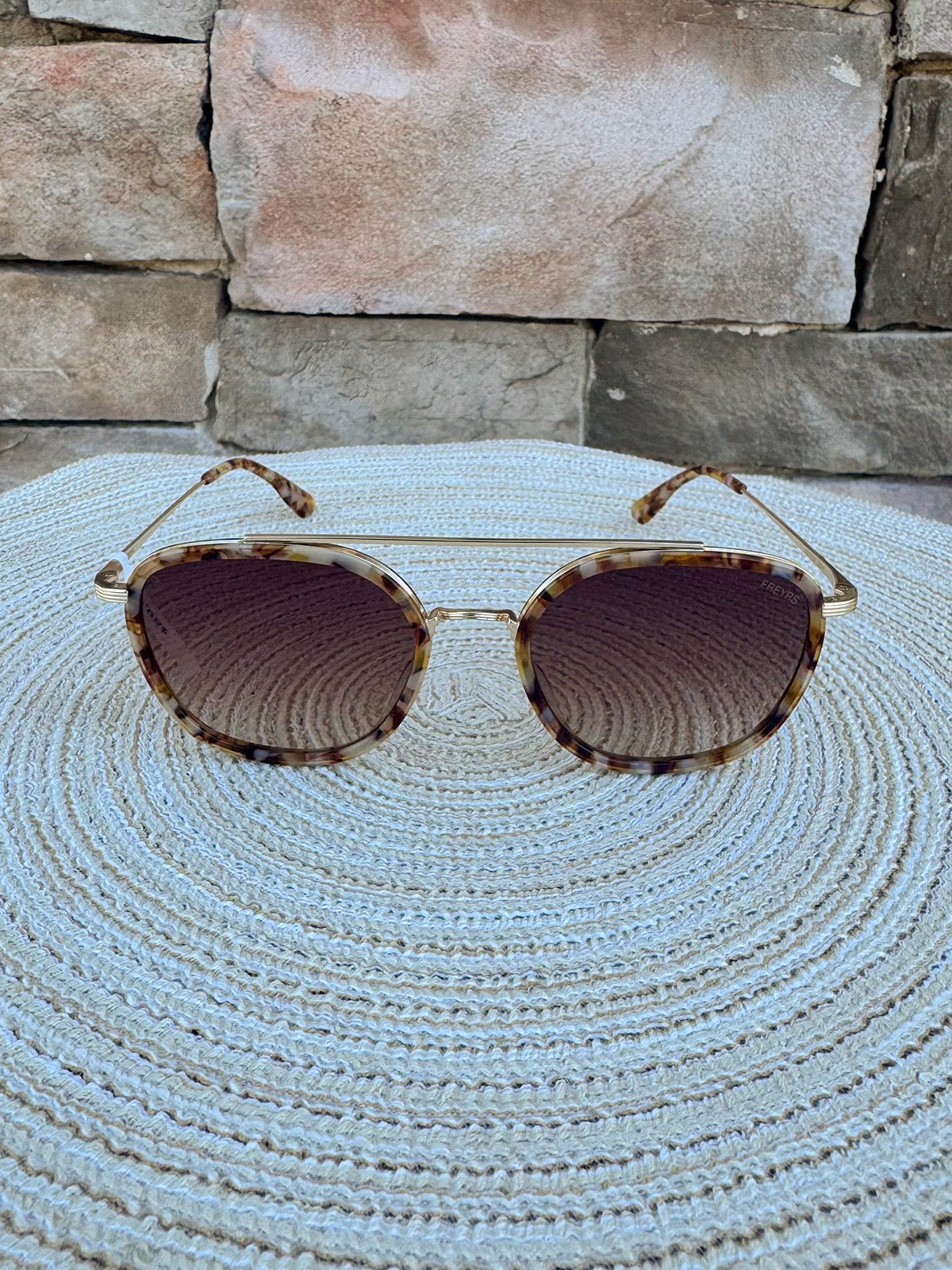 [Freyrs] Weston Sunglasses in Brown Pearl - The Pink Pineapple 850