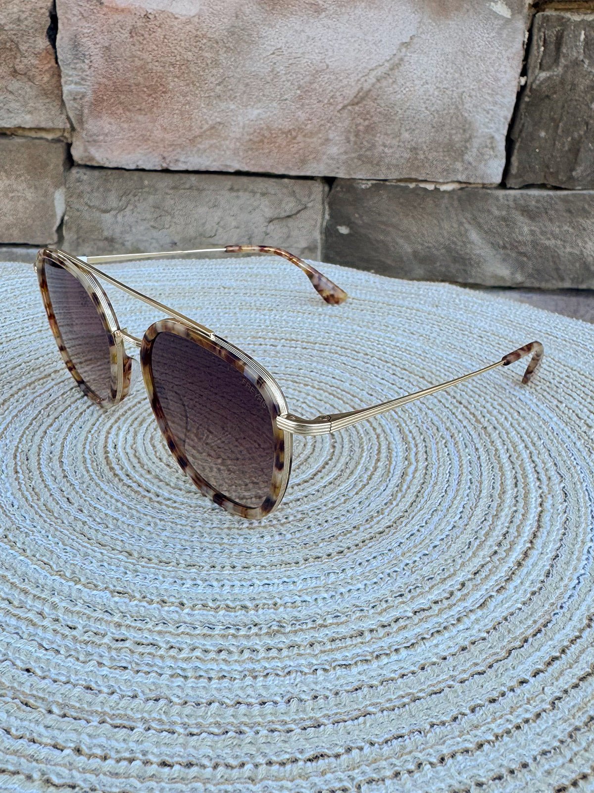 [Freyrs] Weston Sunglasses in Brown Pearl - The Pink Pineapple 850