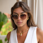 [Freyrs] Weston Sunglasses in Brown Pearl - The Pink Pineapple 850